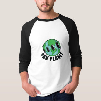 T-shirt Chemise de planète de casserole