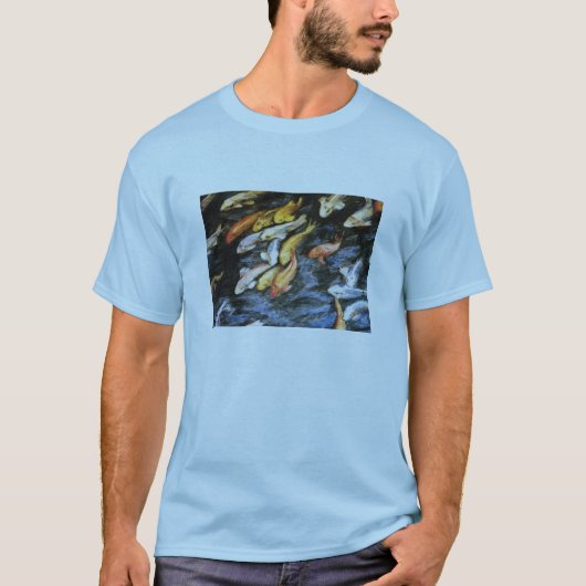 T-shirt Chemise de poisson Koi (Devant)