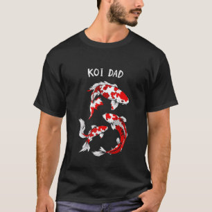 T-shirt Chemise de poisson Koi pour hommes Pond Lover Tee