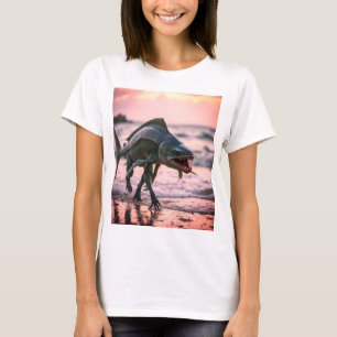 T-shirt Chemise de poisson pour dames par Juan Cabana