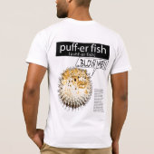 T-shirt Chemise de poissons de coup (Dos)