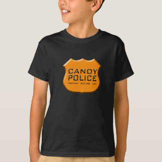 T-shirt Chemise de police de sucrerie