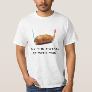 T-shirt Chemise de pomme de terre de force