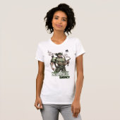 T-shirt Chemise de pose de héros "de legs de soldat" (Devant entier)