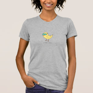 T-shirt Chemise de poussin scientifique, femmes en science
