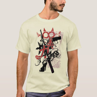 T-shirt Chemise de princesse "beauté et force" de guerrier