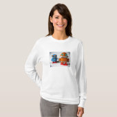 T-shirt Chemise de problème de robot (Devant entier)