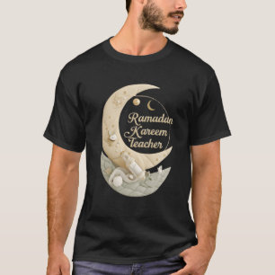 T-shirt Chemise de professeur Ramadan Kareem Thé de vaca
