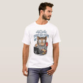T-shirt Chemise de programmeur de chat – Code Café Chat Ré (Devant entier)