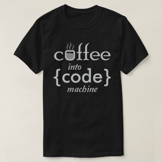 T-shirt Chemise de programmeurs (Design devant)