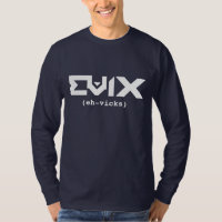 Chemise de prononciation d'Evix