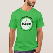 T-shirt Chemise de protestation CDC de Lyme Disease Anti I (Devant)
