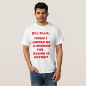 T-shirt Chemise de protestation du Wisconsin (Devant entier)