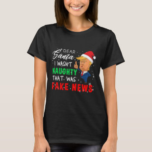 T-shirt Chemise de Pyjamas de Noël Trump - Cher T Chemise
