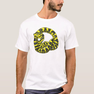 T-shirt chemise de python de tapis