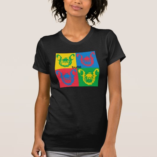 T-shirt Chemise de quatre bouledogues (Devant)