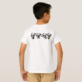 T-shirt Chemise de QUATRE PANDAS - choisissez le style - (Dos entier)
