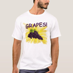 T-shirt Chemise de raisins