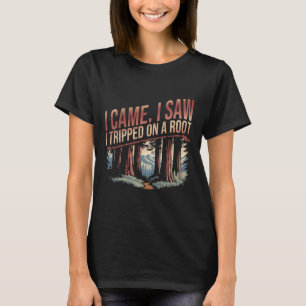 T-shirt Chemise de randonnée aventureuse Je suis venu J'ai