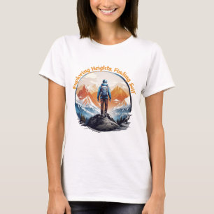 T-shirt Chemise de Randonnée Chemise de Vacances Avent