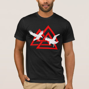 T-shirt Chemise de Ravens Valknut