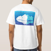 T-shirt Chemise de réchauffement climatique (Dos)