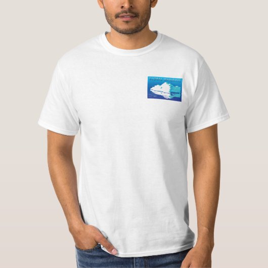 T-shirt Chemise de réchauffement climatique (Devant)