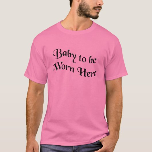 T-shirt Chemise de recommandation de Babywearing (Devant)