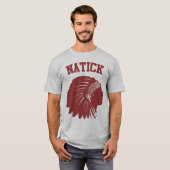 T-shirt Chemise de régression de Natick Redmen (Devant entier)