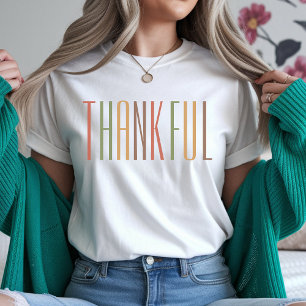 T-shirt Chemise de remerciement de Thanksgiving pour la fa