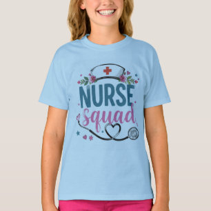 T-shirt Chemise de remise de diplôme de l'équipe de soins