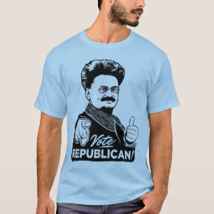 T-shirt Chemise de républicain de vote de Trotsky