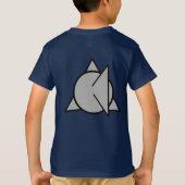 T-shirt Chemise de requin de garçon (Dos)