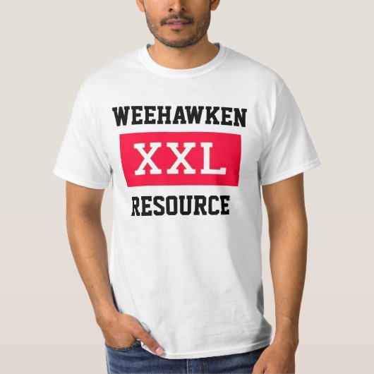 T-shirt Chemise de ressource de Weehawken (Devant)