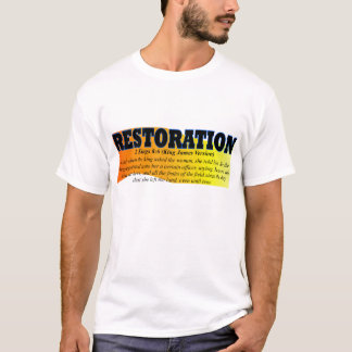 T-shirt Chemise de restauration 1