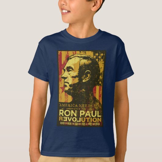 T-shirt Chemise de révolution de Ron Paul (Devant)