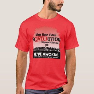 T-shirt Chemise de révolutionnaire de Ron Paul 2008