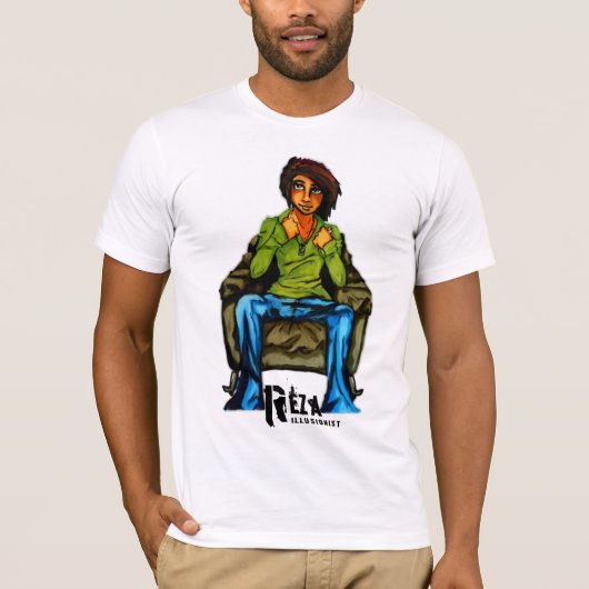 T-shirt Chemise de Reza (Devant)