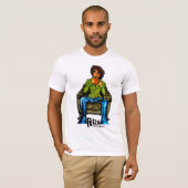 T-shirt Chemise de Reza (Devant entier)