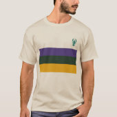 T-shirt Chemise De Rugby Mardi Gras - Classic Long À Rayur (Devant)