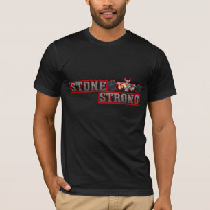 T-SHIRT CHEMISE DE SALLE DE SPORT EN PIERRE FORTE