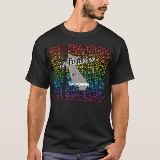 T-shirt Chemise de San Francisco  (Devant)