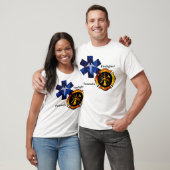 T-shirt Chemise de sapeur-pompier/infirmier (Unisexe)