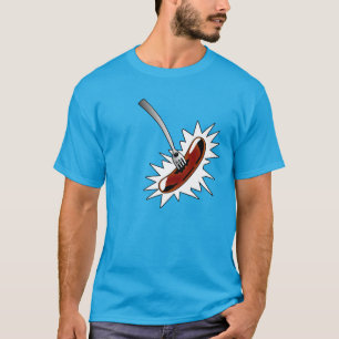 T-shirt Chemise de saucisse de vol de colline de grange de