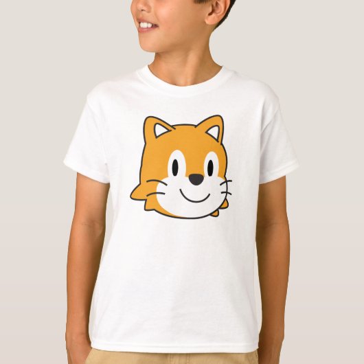 T-shirt Chemise de ScratchJr (enfants) (Devant)