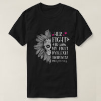 Chemise de sensibilisation à la dyslexie personnal