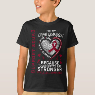 T-shirt Chemise de sensibilisation à la faucille Great Gra