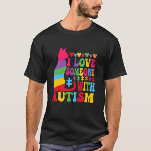 T-shirt Chemise de sensibilisation à l'autisme J'aime quel