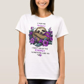 T-shirt Chemise de sensibilisation à l'épilepsie à fentes (Devant)