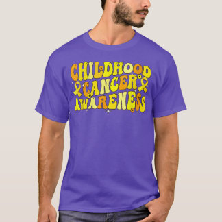 T-shirt Chemise de sensibilisation au cancer de l'enfance